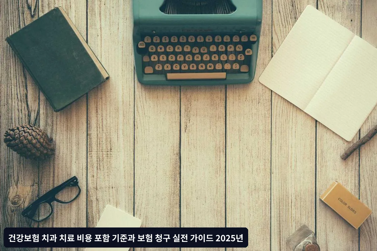 건강보험 치과 치료 급여 기준