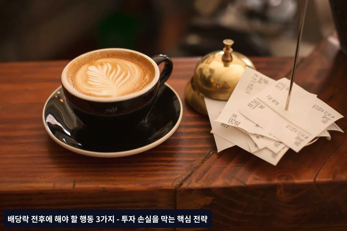 배당락일 대응 실전 체크리스트