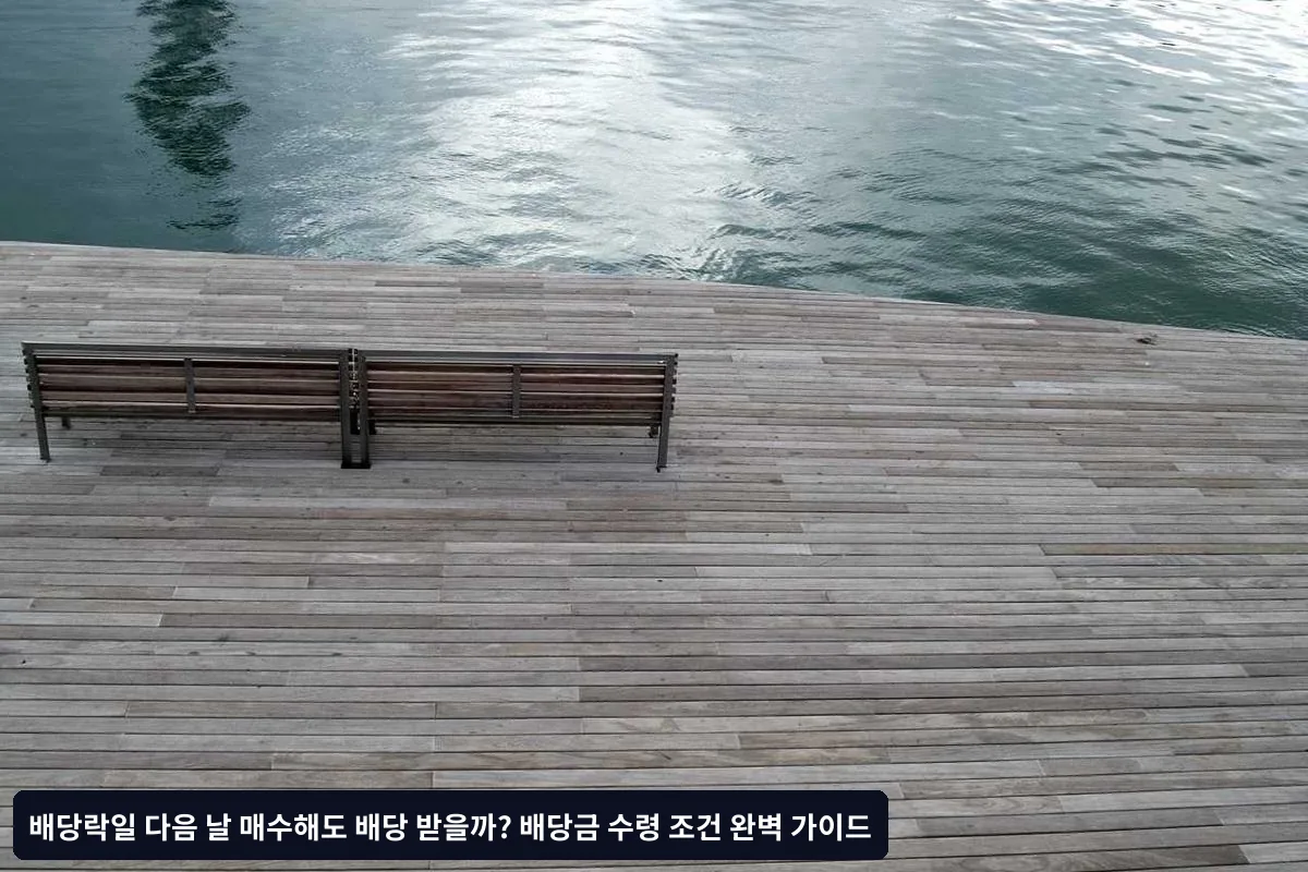 배당락일 주가 하락은 왜 발생하는가?