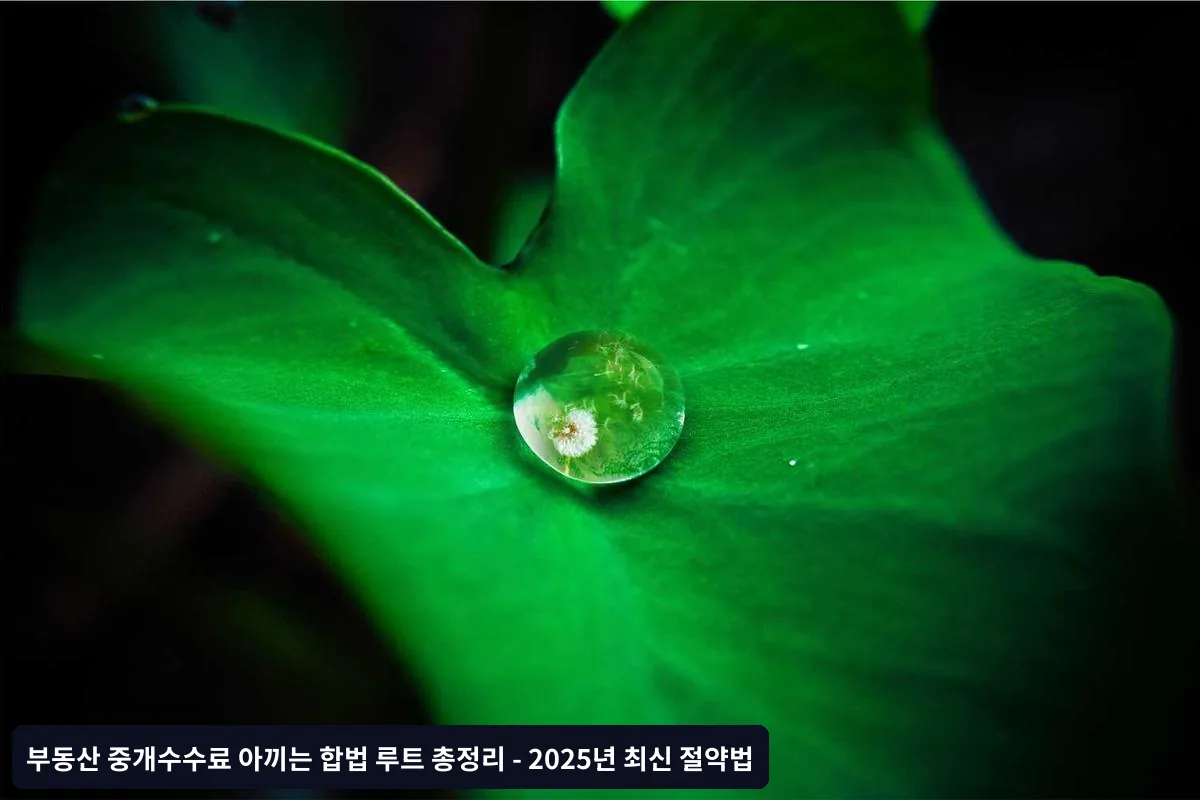 온라인 플랫폼 활용한 중개수수료 할인 받기