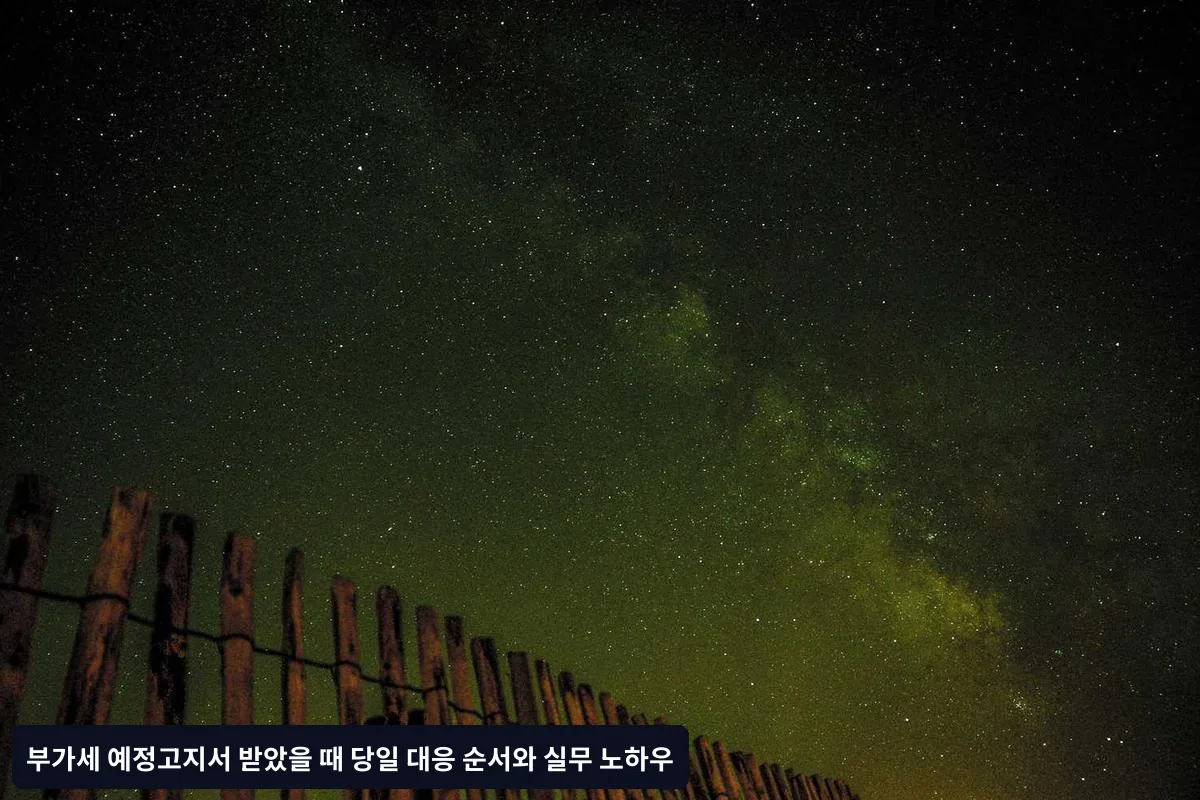 3. 해당 과세기간 확인