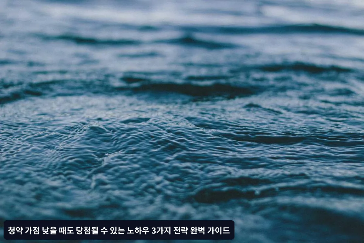 3. 특별공급 전략적 활용