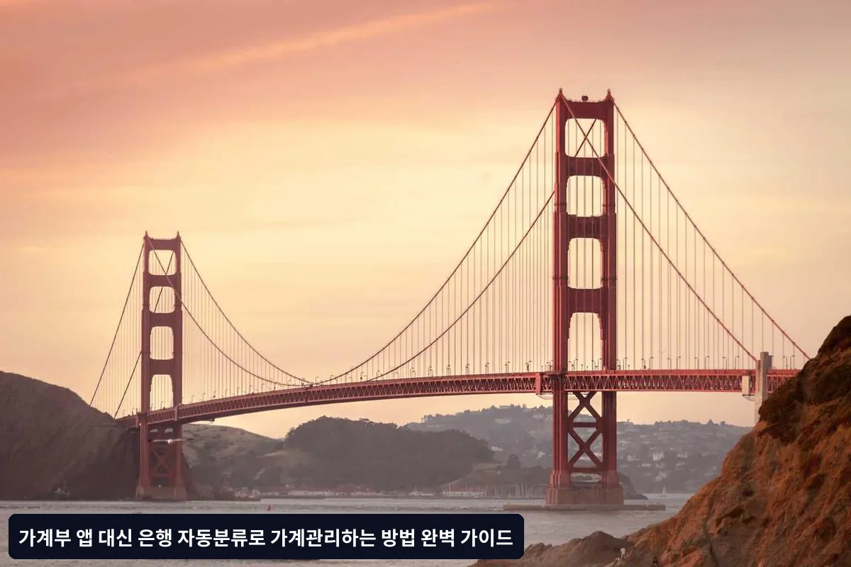 자동분류 활용한 효과적인 가계관리 방법