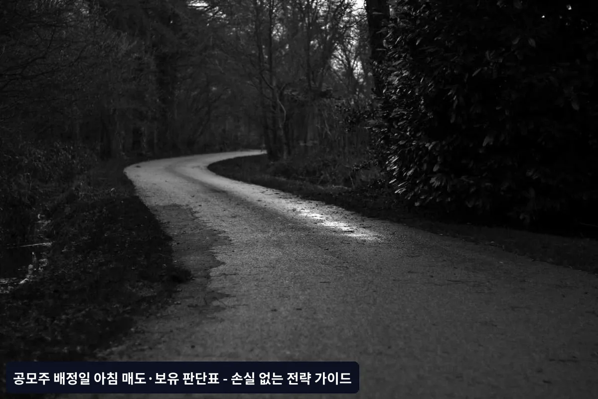 실전 매도·보유 판단표 활용법