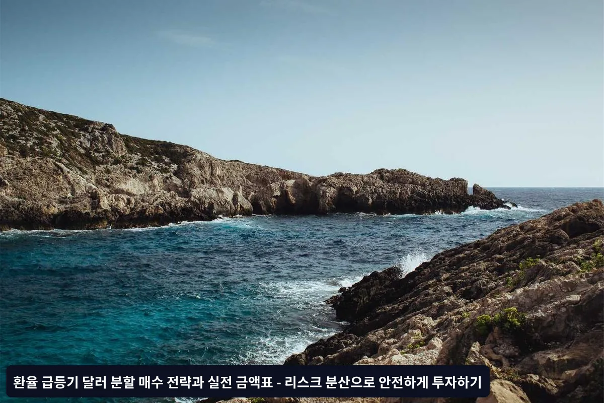 환율 상황별 분할 매수 전략 설계