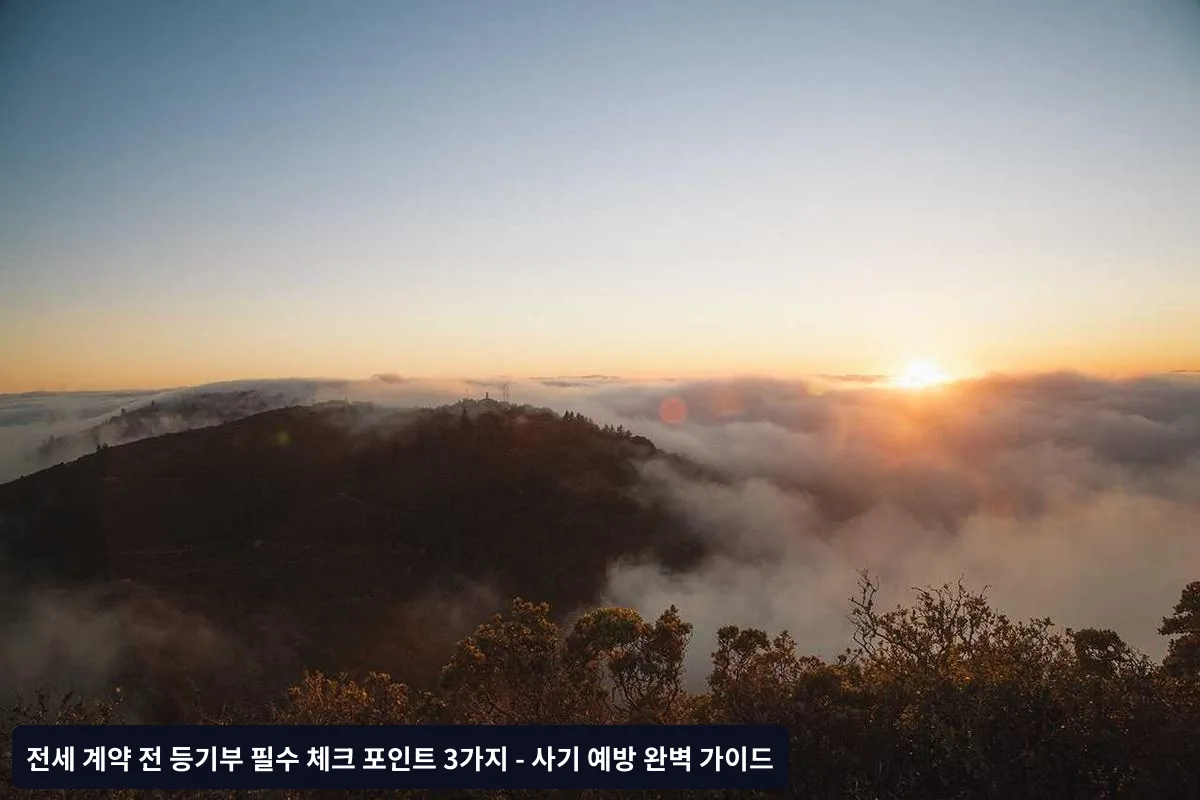 두 번째 체크 포인트: 근저당권 및 부채 현황 파악