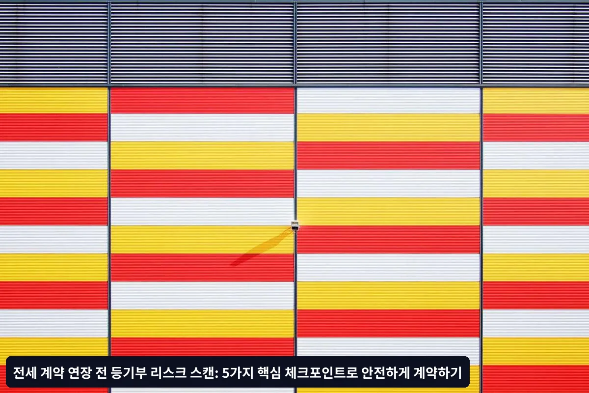 4. 전세권 설정 및 임차권 등기명령 확인