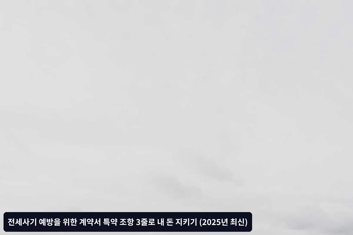 전세보증금 안전장치 추가 설치 방법