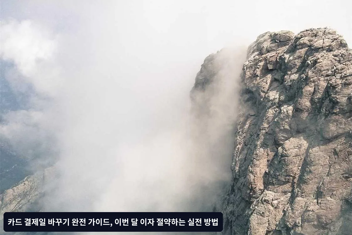 결제일 변경 시 주의사항과 함정