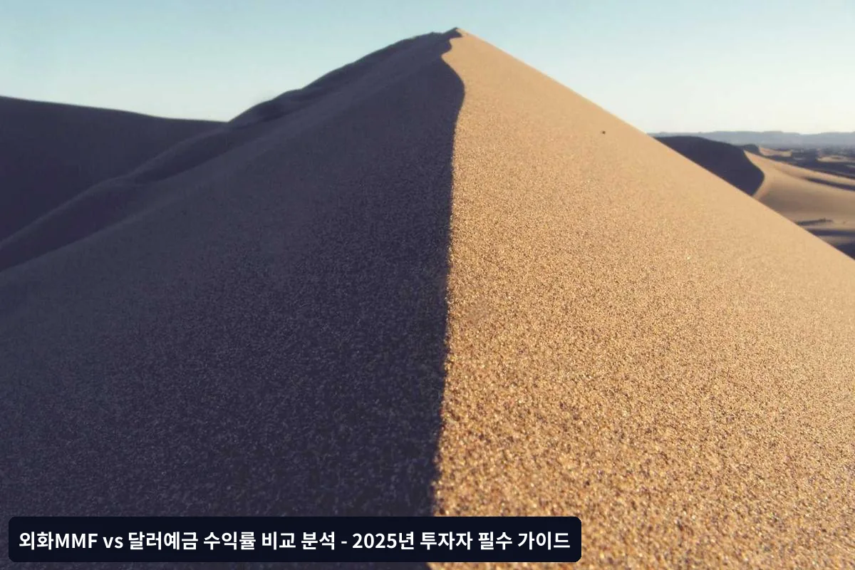 Q1: 외화MMF가 달러예금보다 항상 유리한가요?