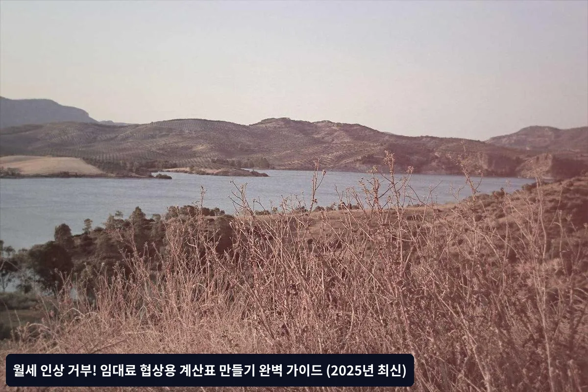 효과적인 협상 전략과 계산표 활용법