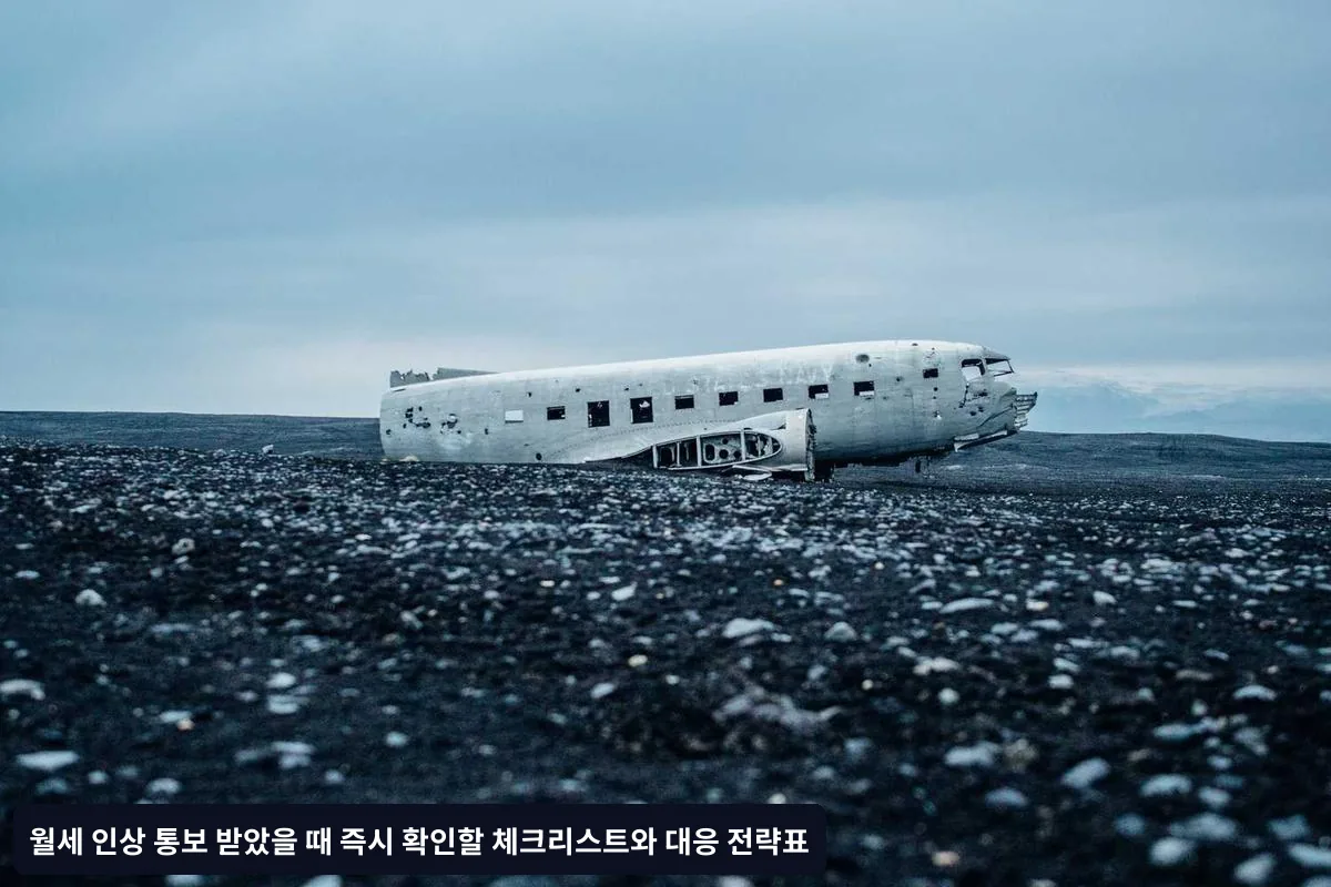 월세 인상 통보서 받았을 때 2단계: 거부 및 협상 근거 마련