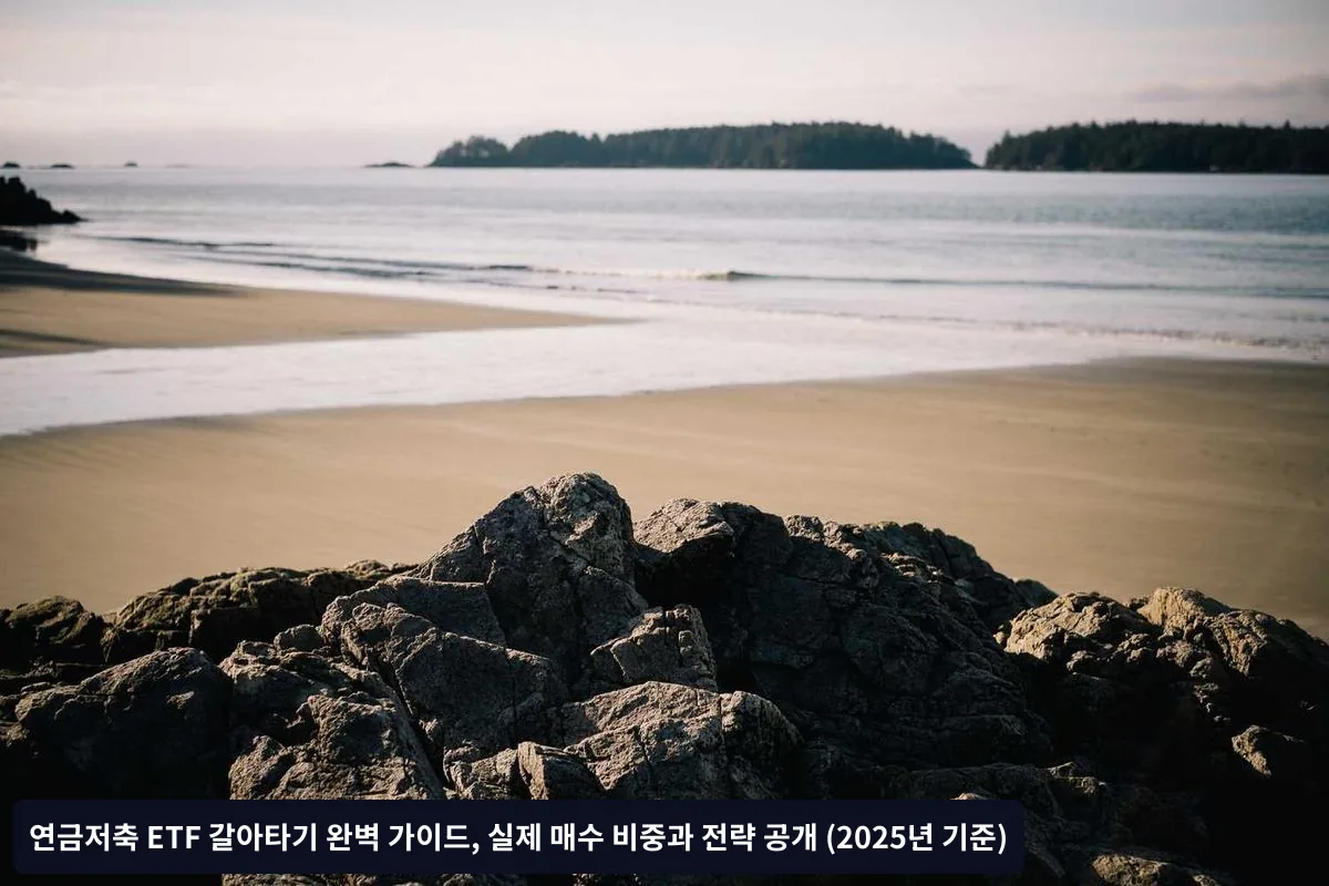 실제 연금저축 ETF 포트폴리오 비중 공개