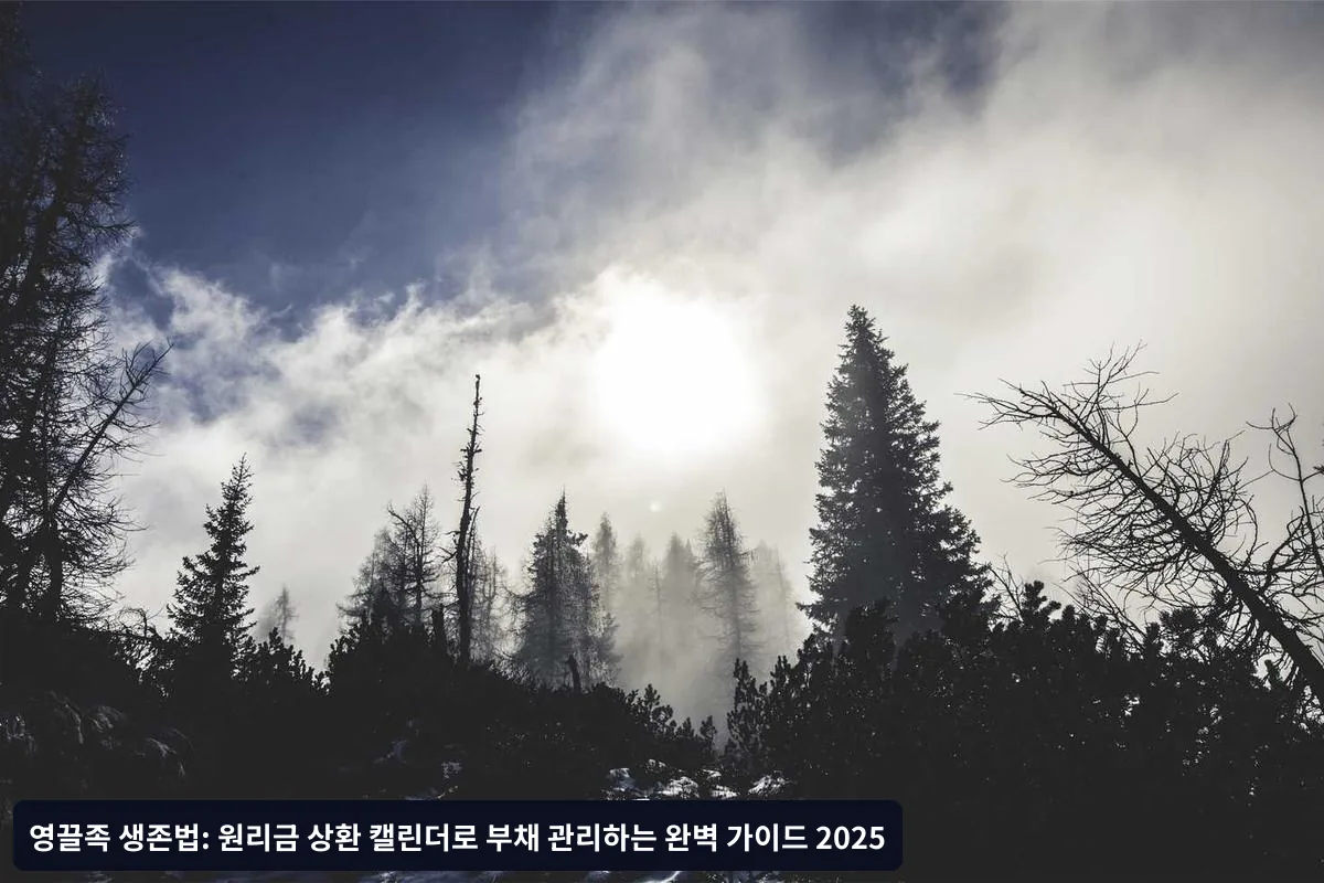 원리금 상환 캘린더가 필요한 이유