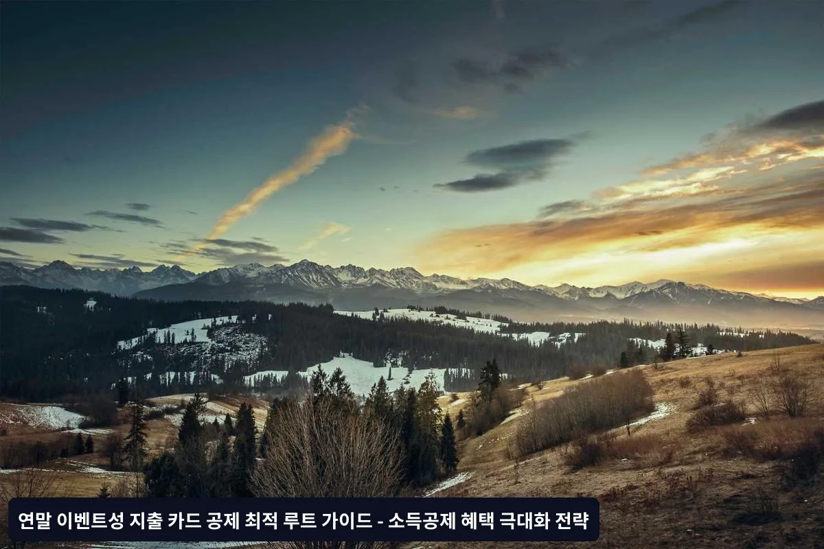 연말 여행 및 레저 활동