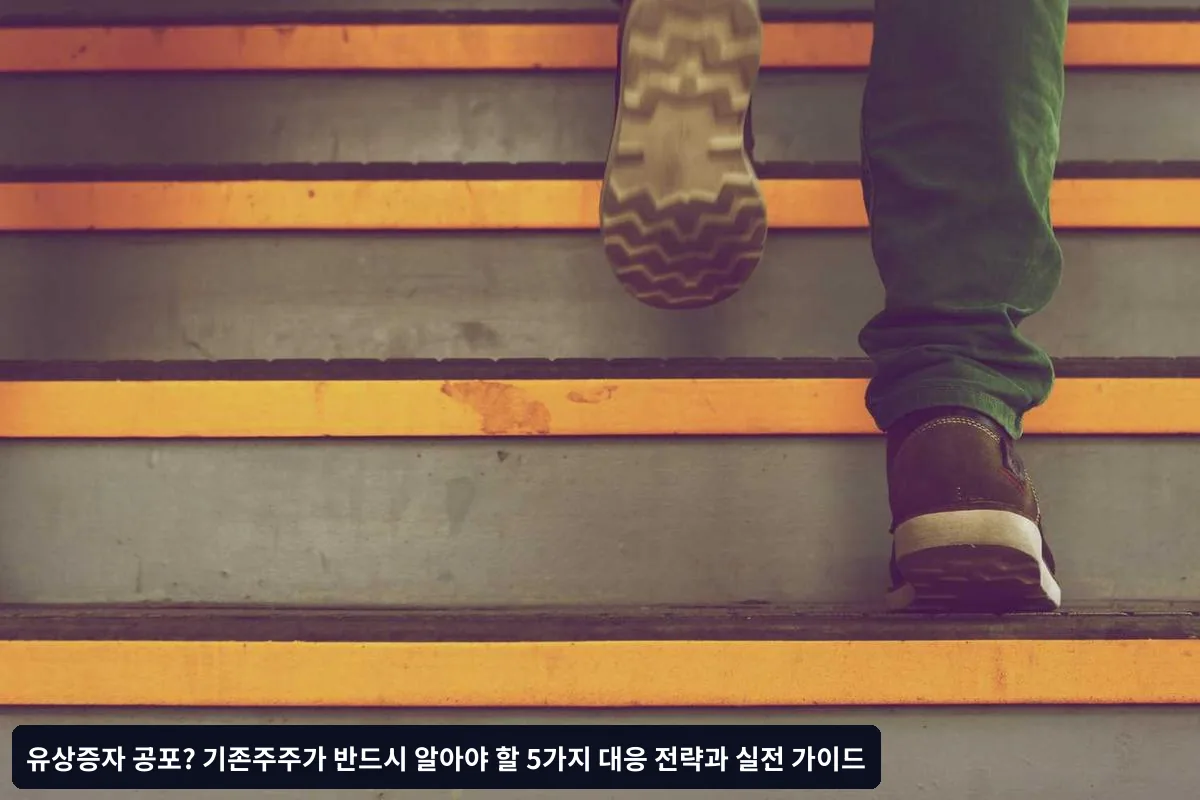 유상증자 일정별 대응 가이드